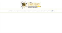 Desktop Screenshot of hawrivercanoe.com